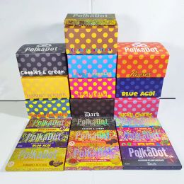 wholesale EMPTY Polkadot Chocolate Bar Package Boxes with Compatible Mould 4G Mushrooms Packing Display 2024