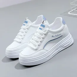 Casual Shoes Luxuy Brand Women Small White Summer Breathable Platform Tennis Sneakers Fashion Trend Student Board Shoe Mujer