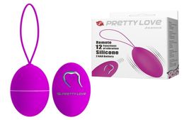 Pretty Love Remote control 12 Speed vibrating egg bullet vibrator clitoris stimulator adult sex toys for women erotic products q176903756