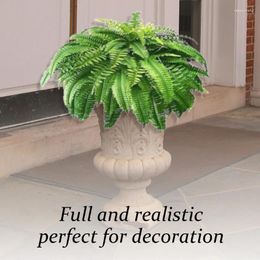 Decorative Flowers Fake Ferns Artificial Plant For Garden Outdoor Farmhouses Decorations