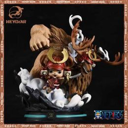 Anime Manga 14cm One Piece Chopper Anime Figures Wano Onigashima Chopper Statue Action Figurine Model Doll Collection Decoration T61985 303j