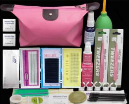Professional Eyelashes Extension Curler Kit False EyeLash Lashes Makeup Set Fashion Eyelash Extension Kit Makeup Set3603108