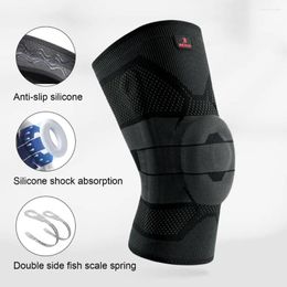Knee Pads Brace 1Pc Comfortable Thicken Silicone Reusable Sport Anti- Pad For Football