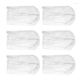 Storage Bags Hanging Clothes Bag With 4 Inch Gusseted Garment (Set Of 6) For Suit Closet Dress Covers