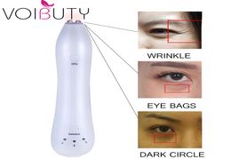 RF Radio Frequency Eyes Lifting Rechargeable Vibrator Eye Massage Antiaging Wrinkle Dark Circle Remover Face Beauty Machine4713828