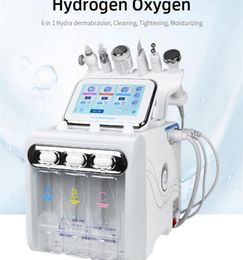 6 In 1 Vacuum Face Cleaning Hydro Water Oxygen Jet Peel Machine Ance Pore Cleaner Face Massage Small Bubble Skin Care Device RF 223478425