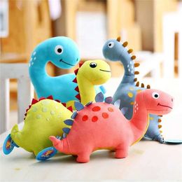 Плюшевые куклы 1 Творческая 23 -сантиметровая мультипликационная плюшевая игрушка динозавров, наполненная плюшевыми подушками динозавров, тиранозавр, rex dolll240502