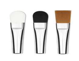 Makeup Brushes 1Pcs Mini Face Portable Liquid Foundation Concealer Cosmetic Brush Skin Care Mixing Mask Mud Beauty Tools9503636