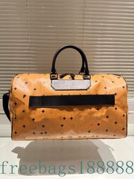 2024 High quality Original hardware Popular designer duffel bag Men Women Fashion Travel Bag Large capacity zipper coated unisex canvas leather handbag Size 50cm