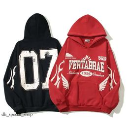 Vertabrae Hoodie Designer Hoodie Men Sweatshirt Streetwear Hip Hop Pullover 07 Red Rider VERTABRAE Hoodies Coat Women 725