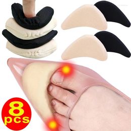 Women Socks Sponge Forefoot Insert Pads High Heel Pain Relief Insoles Adjustment Reduce Shoe Size Filler Toe Cushion