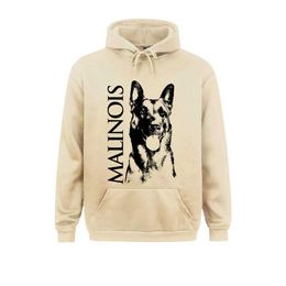 Men's Hoodies Sweatshirts Malinois dog hoodie animal print mens street clothing hoodie super big hat sports shirt zipper unisex sportswear clothing Q240506
