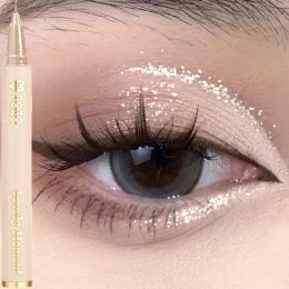 Eyeliner Pearl Glitter Champagne Brighten Eye Liner Pencil Eye Makeup Highlighter Waterproof Diamond Silkworm Matte Shadow Eyeliner Pen