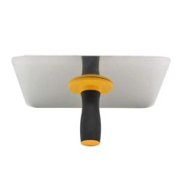 Zappers Aluminium Plastering Hawk with Soft Grip Handle Plaster Mortar Board Holder Finishing Plastering Tool for Cement Mortar Drywall