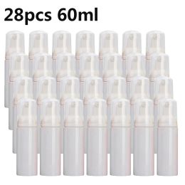 Bottles 28pcs100ml/60ml/30ml Foam Bottle Plastic Bottle Soap Liquid Dispenser Froth Shampoo Lotion Bottling Pump Bottle Frasco Esdor