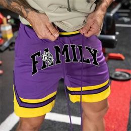 Men's Shorts 2024 Summer New Sports Shorts Mens Basketball Game Training Running Casual Loose Quick-Drying Five-Point Pants T240505