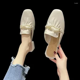 Slippers Casual Sandals For Women Fashion Designer High Quality Flat Ladies Flip Flops Luxury Slides Zapatos De Mujer