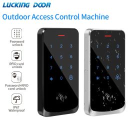 Card IP68 Waterproof Touch Backlight Access Control Keyboard RFID 125KHz EM Outdoor Access Keypad Door Lock Opener Wiegand Reader