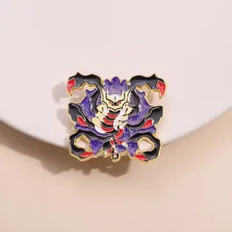 Brooches Cartoon Horror Insect Scorpion Enamel Pins Lapel Badges Funny Jewellery Accessory Gift For Kids Friends