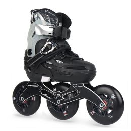 Schroevendraaiers 100% Original Flying Eagle S6s Kid's Speed Inline Skate 3*90/100mm Wheels Falcon Roller Skating Shoe Street Free Skating Patines