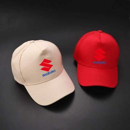Ball Caps Car Hats Casual Baseball Caps Sunscreen Cotton Ventilate Hat for SUZUKI M109R GSF Bandit GSXS GSX-S 0 GSX-S0 gsx s750 T240429