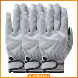 Gloves QIANGLEAF Top 3pcs Product Split Leather Welding Work Gloves Wearresistant Safety Gloves For Workers Leather Working Gloves 321