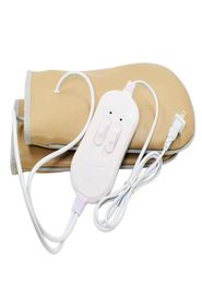 Far Infrared Therapy Electric Heated Spa Feet hand Glove Mitt Warm Salon Vibration Massage Beauty Gloves 220V8389161