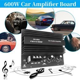 Amplifiers 600W Car Audio Amplifier Board 12V 10A 30280KHz for Powerful Subwoofer Speakers Player Auto Highpower Car Power Amplifiers