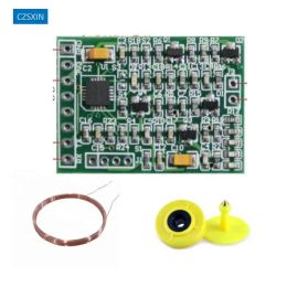 Scanners 134.2khz rfid reader Module iso 11784 fine copper wire coil antenna reader module EM4305 Ear tag RFID tag microchip pet scanner