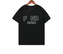 designer t shirt top shirt mens t shirt authentic leisure fashion printed cotton joker round neck loose classic high-quality men and women with the same paragraph