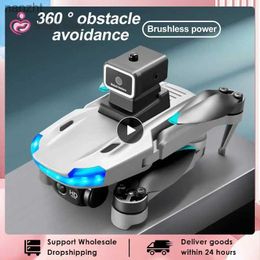 Drones S138 Drone 4K Professional 8K Dual Camera Obstacle Avoidance Optical Flow Positioning Brushless RC Drone Four Helicopter Toys WX