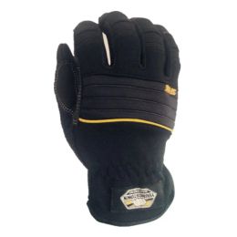 Gloves Genuine Highest Quality Extra Durable Puncture Resistance Nonslip Working Gloves(Medium/Large/XLarge ,Black)