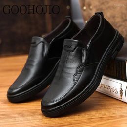 Casual Shoes Brand Fashion Men Loafers Leather High Quality Adult Moccasins Driving Male Footwear Softed