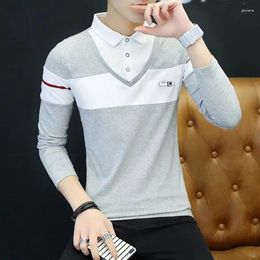 Men's Polos Top Tight Clothing Slim Fit T Shirt For Man Polo Quality Neck With Collar Collared Quotes High Brand F Korean Luxury Xl A