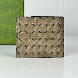 Men Designers Fashion Short Wallet Leather Black Women Luxury Purse Card Holders With Gift Box