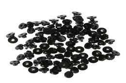 Whole 1000Pcslot Black Rubber Grommets Nipples for Tattoo Machine Needles5981397