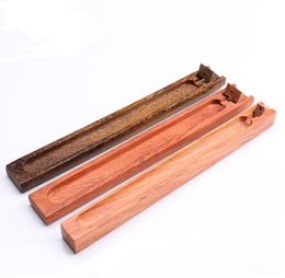 Durable Rosewood Wenge Wood Incense Burner Censer Natural Wooden for Incense Holder Home Decoration SN6999334405