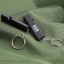 Outdoor Gadgets 1/2Pcs Cam Survival Whistle Frequency Mtifunctional Portable Edc Tool Sos Earthquake Emergency Drop Delivery Sports Ou Otetb