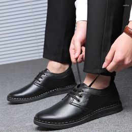Casual Shoes Brand Men's 2024 Handmade Men Business Oxford Moccasins Fashion Footwear Loafers 39-44