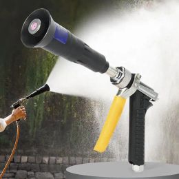 Decorations High Pressure Atomising Sprayer with Windproof Water Garden Hose Nozzle 3 Heavy Duty Metal Spray Gun Nozzle for Watering Plants