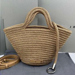 10A Fashion Rope Nylon Bags Weaving Purse Unisex Handbag Tote Capacity Bucket Travel Large Bag Cross Armpit Summer Bag Beach Winter Vac Rvtc