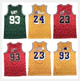 Summer Men's and Women's 23 # Embroidered Basketball Tank Top Training Clothes Loose Sports Vest Sleeveless T-shirts