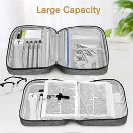 Storage Bags Bible Bag Tablet Cover With Handle And Zipper Wear-resistant Book Case Gift