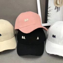 Top designer hat delicate letter embroidery printing stripe clearly snapback solid Colour fashion accessories designers baseball cap