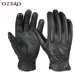 Gloves Ozero Cycling Knight Equipment Off Road Motorcycle Mountain Bike Racing Full Finger Gloves Touch Screen Wear Resistant Work