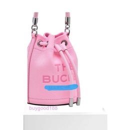 Luxury designer MioZj bucket bag direct Womens Shoulder Bag Leather Small Strap