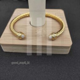 DY Designer High Quality Fashion Brand Luxury Trend David Yurma Bracelets Jewellery Bracelet Simple And Elegant Popular Woven Twisted Ring David Bracelet 191