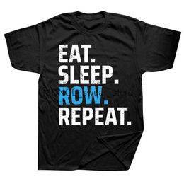 Men's T-Shirts Funny Rowing Crew T Shirts Graphic Cotton Strtwear Short Slve Birthday Gifts Summer Style T-shirt Mens Clothing H240506