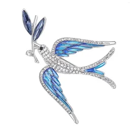 Brooches Swallow Enamel Drip Brooch Pin For Women Design All Match Suit Jacket Accessory Lady Girls Decoration Accessories SP99