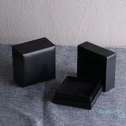 Fashion Box Black Printed Velvet Bag Ring Box Bracelet Box Packaging